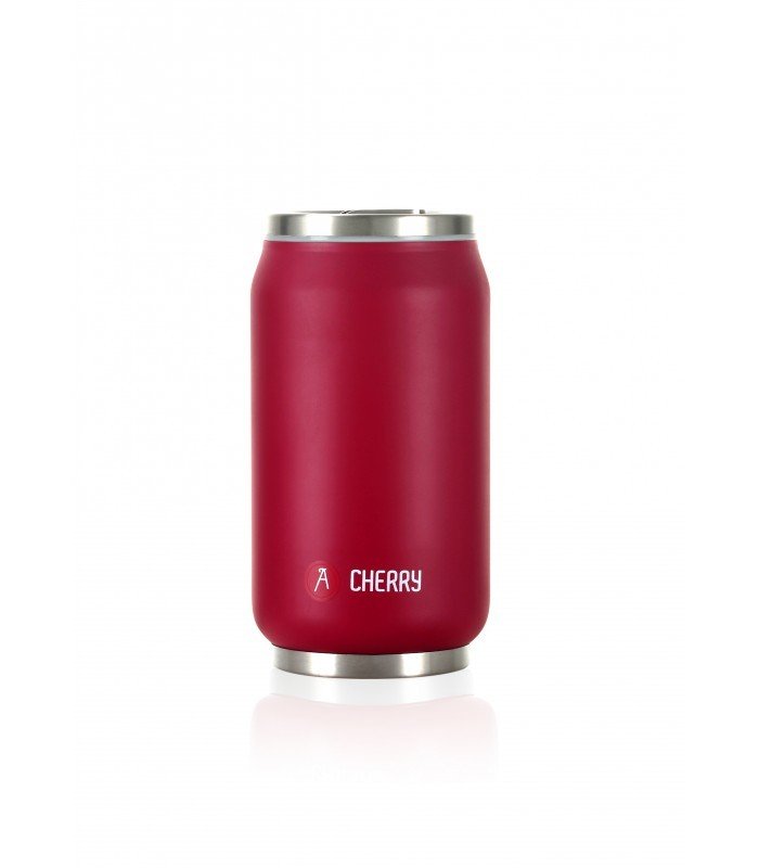 Pull Can'it Cherry Koyu Vişne Renkli Termos Bardak