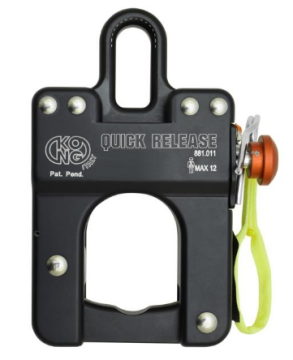 KONG QUICK RELEASE QRK (HELİKOPTER FAST ROPE ASKI ÇABUK KURTULMA APARATI)
