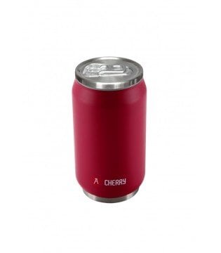 Pull Can'it Cherry Koyu Vişne Renkli Termos Bardak