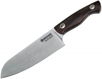 Böker Manufaktur Saga Santoku Grenadill Bıçak
