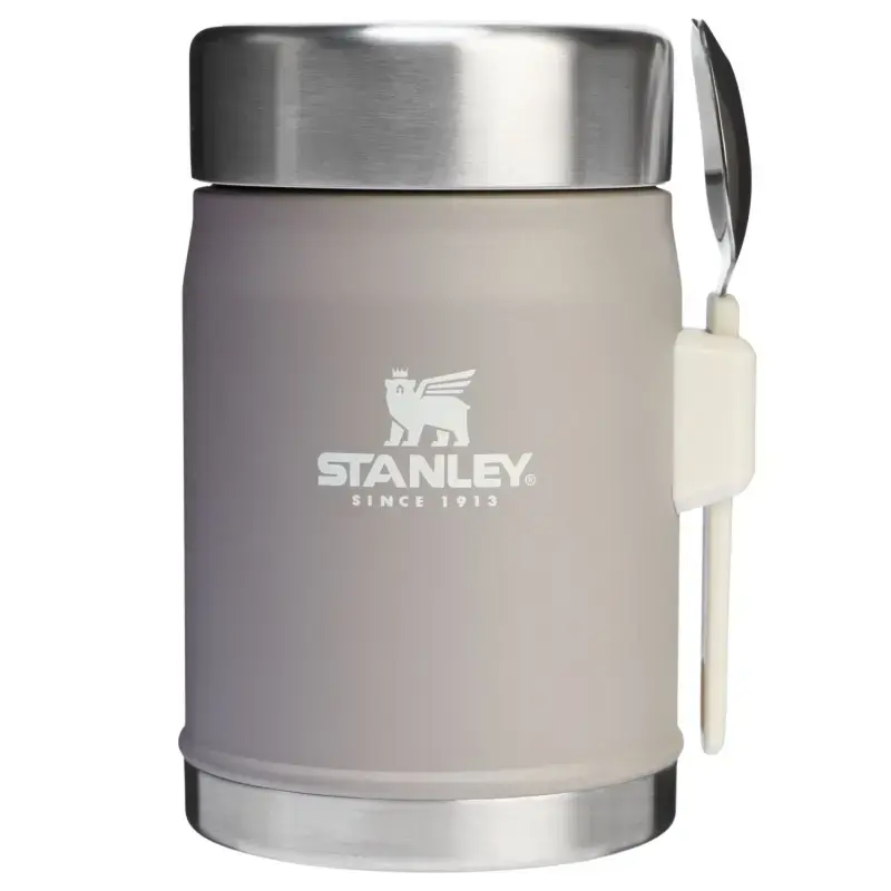 Stanley Klasik Paslanmaz Çelik Yemek Termosu Kaşıklı 0,40 LT Ash
