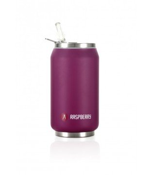 Pull Can'it Raspberry  Koyu Ahudud  Renkli Termos Bardak