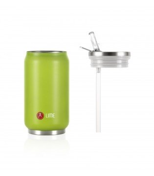 Pull Can'it Lime Koyu Sarı Renkli Termos Bardak