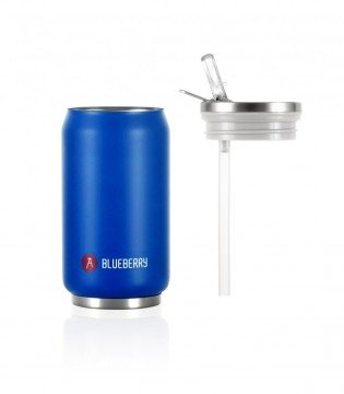 Pull Can'it BlueBerry Reflex Mavi Renkli Termos Bardak