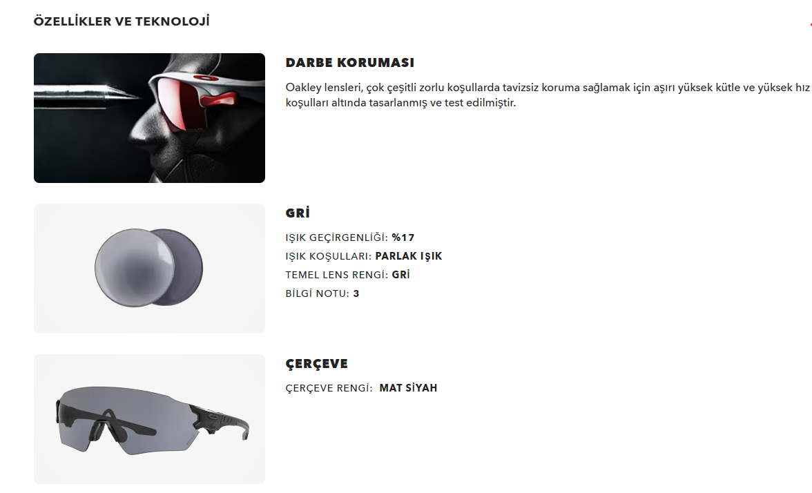 Oakley Tombstone Spoil Industrial Elite Tactical Yarı Balistik