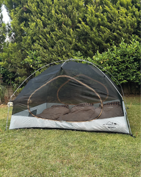 Campout Neptune 3 Kişilik Kamp Çadırı Desert Çöl Krem