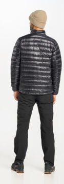 PAJAK Levity Men Siyah 750 Fill RDS Kaz Tüyü Erkek Ultralight Outdoor Mont