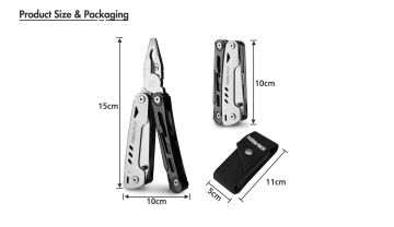 Swiss Tech 11 Fonksiyonlu Mini Çok Amaçlı Pense ST021019