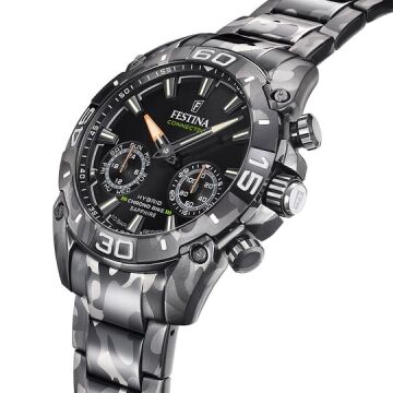 FESTINA F20545/1 CONNECTED BLACK CAMOUFLAGE ERKEK KOL SAATİ