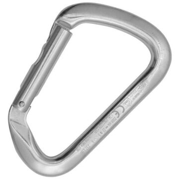 Kong Large Multiuse Straight Gate Parlak Düz Kapılı Alüminyum Asimetrik Karabina 27 kN 112 mm Keylock 737L00PP0KK
