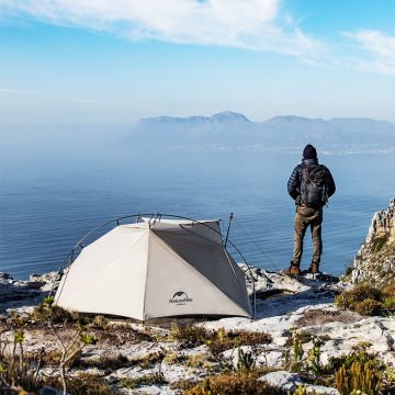 Naturehike Vik 1 Çadır Ultralight Silikon Çadır Moon White