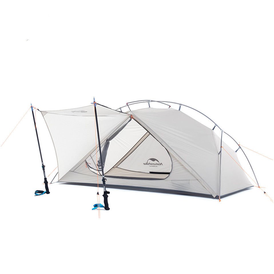 Naturehike Vik 1 Çadır Ultralight Silikon Çadır Moon White