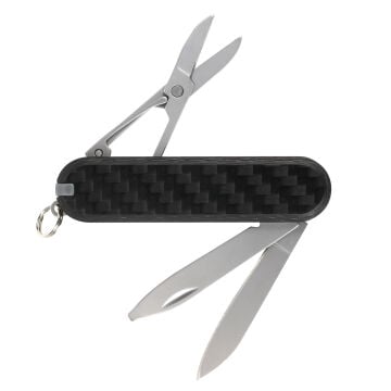 Swiss Tech 7 Fonksiyonlu Karbon Fiber Saplı Çok Amaçlı Çakı ST029044