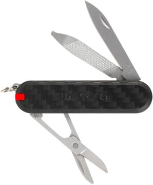 Swiss Tech 7 Fonksiyonlu Karbon Fiber Saplı Çok Amaçlı Çakı ST029044