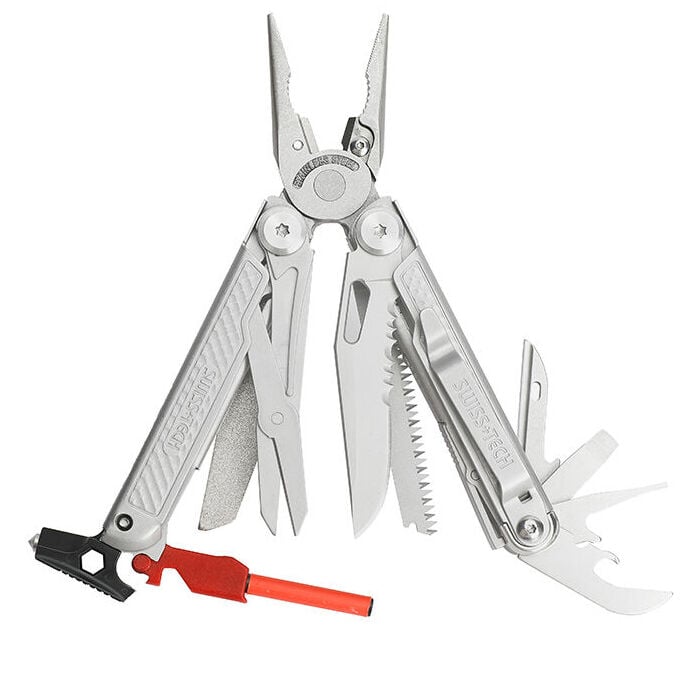 Swiss Tech 20 Fonksiyonlu Anahtarlık Multitool ST021062