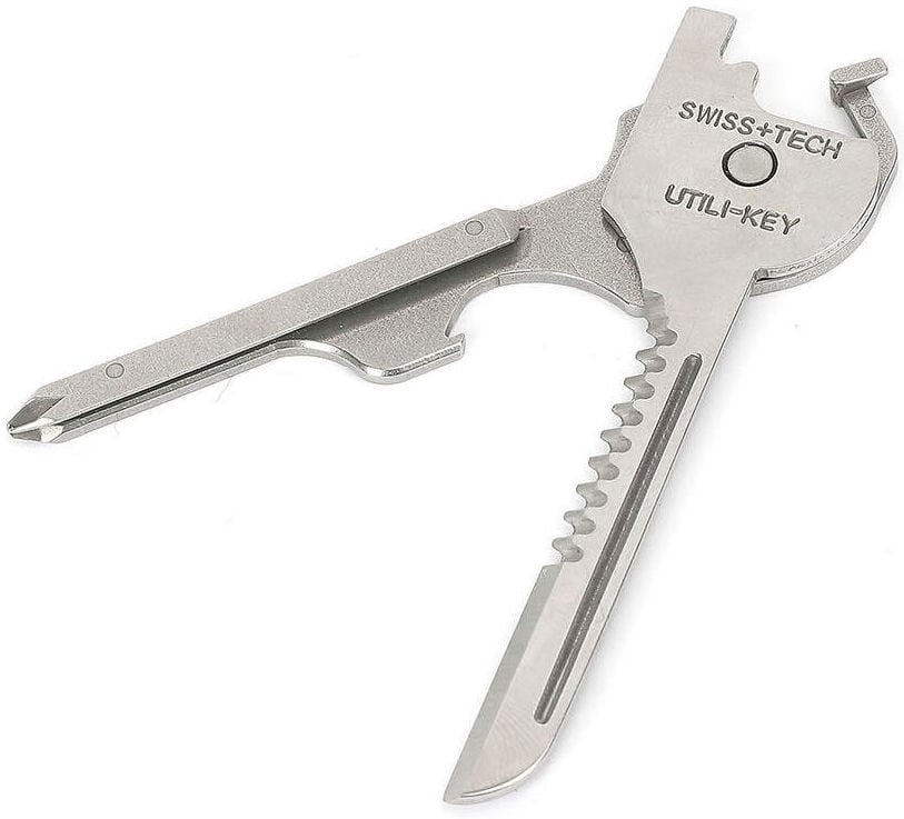 Swiss Tech 6 Fonksiyonlu Utili-Key Çok Amaçlı Anahtarlık ST66676