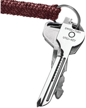 Swiss Tech 6 Fonksiyonlu Utili-Key Çok Amaçlı Anahtarlık ST66676