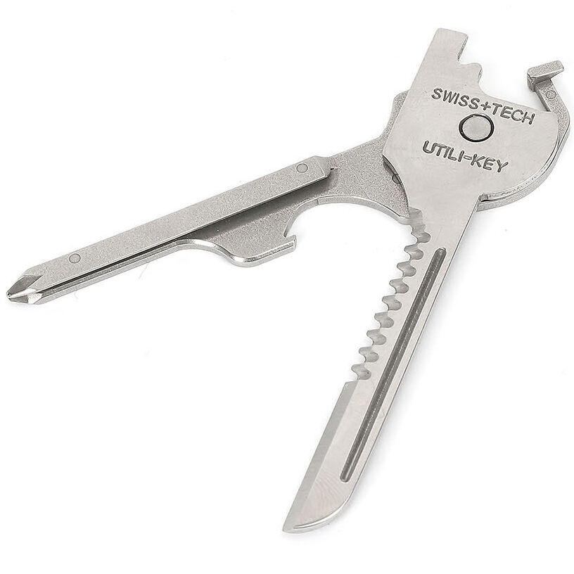 Swiss Tech 6 Fonksiyonlu Utili-Key Çok Amaçlı Anahtarlık ST66676