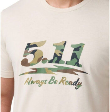 5.11 Woodland Moto Logo Ss Tee Tişört