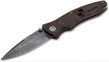 Böker Manufaktur Tirpitz-Damascus Wood Çakı