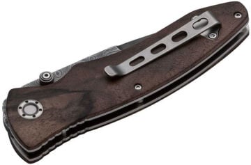 Böker Manufaktur Tirpitz-Damascus Wood Çakı