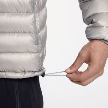 PAJAK Levity Men Gümüş 750 Fill RDS Kaz Tüyü Erkek Ultralight Outdoor Mont