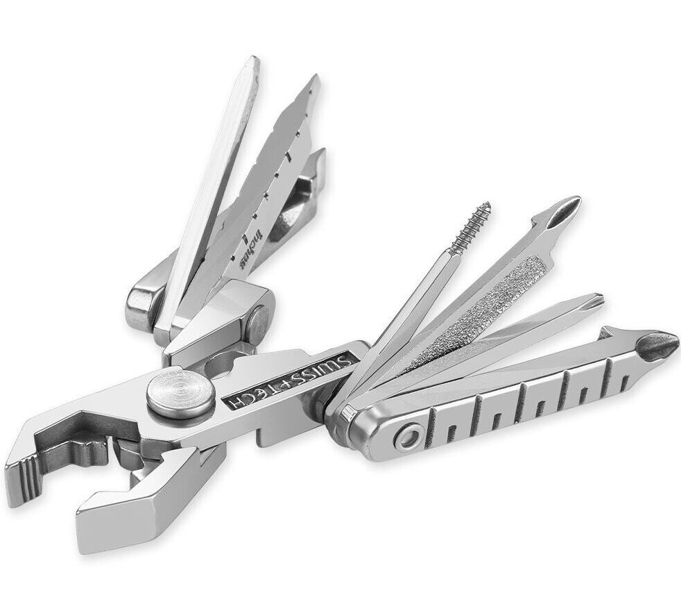Swiss Tech 19 Fonksiyonlu Anahtarlık Tipi Mikro Çok Amaçlı Pense ST53100