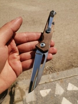 BushFoldera Okapi Handmade Ceviz Çakı