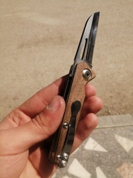 BushFoldera Okapi Handmade Ceviz Çakı
