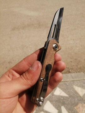 BushFoldera Okapi Handmade Ceviz Çakı