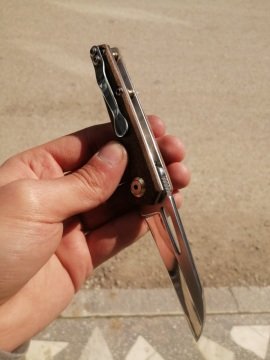 BushFoldera Okapi Handmade Ceviz Çakı