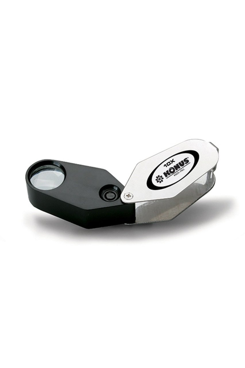 Konus Linen Tester 10x Led Aydınlatmalı Büyüteç Metal