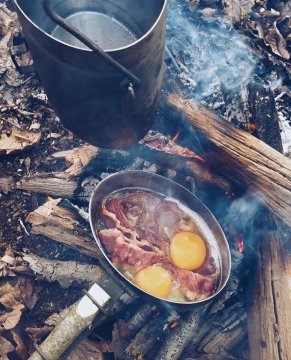 BushCraft Military Bushcraft Askeri Tencere Tava Seti