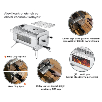 KingCamp Surefire Bushcraft Premium Kamp Sobası