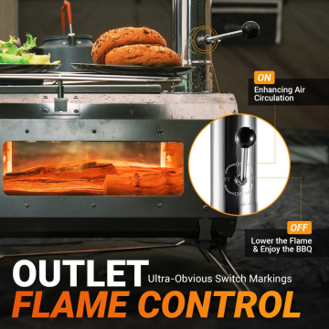 KingCamp Surefire Bushcraft Premium Kamp Sobası