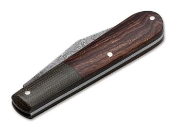 Böker Manufaktur Barlow Integral Leopard-Damascus Çakı