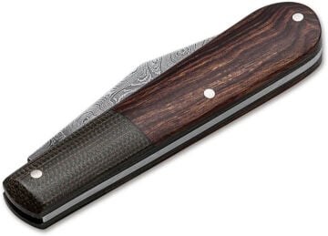 Böker Manufaktur Barlow Integral Leopard-Damascus Çakı