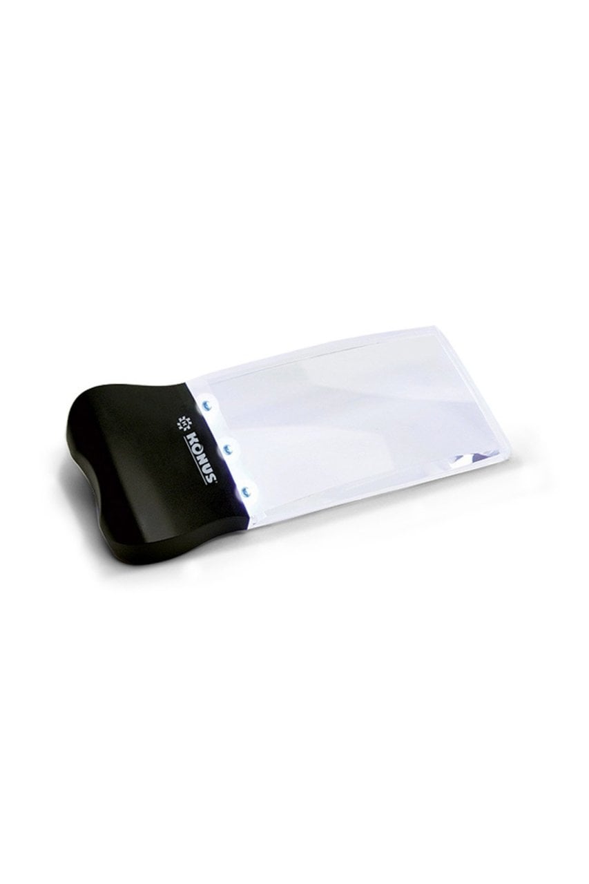 Konus Triled Reading Magnifier 2x Led Işıklı Okuma Büyüteci BEYAZ