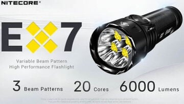 Nitecore Ex7 6000 Lümen El Fener