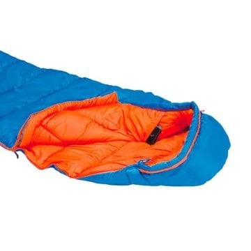 High Peak Comox Çift Fermuarlı Çocuk Uyku Tulumu Mavi