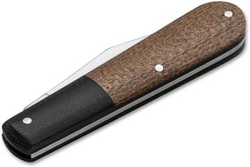 Böker Manufaktur Barlow Integral Burlap Mikarta Çakı MZ
