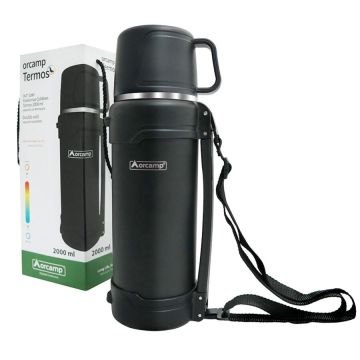 Orcamp Çift Yalıtım Çelik Termos 2 LT