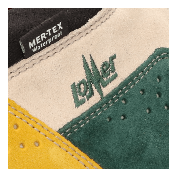 Lomer Italy Badia II MTX Suede Waterproof Vibram Süet Deri Erkek Ayakkabı Pine Lamp Yeni Sezon