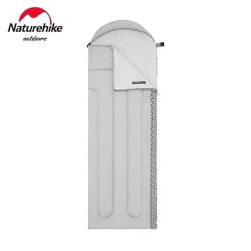 Naturehike L250 Zarf Tarzı Kapüşonlu Uyku Tulumu -10 C Gri NH21MSD07