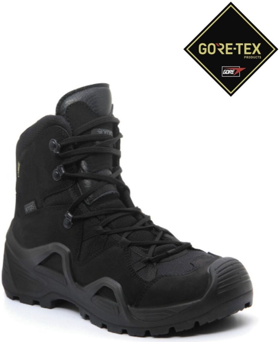YDS Astor  Mıd Cut Gtx - Siyah 4 Mevsim Tactical Bot