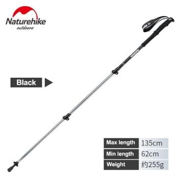 Naturehike ST01 3-Node 6061 AL Teleskopik Trekking Batonu | 62-135 cm |-MZ