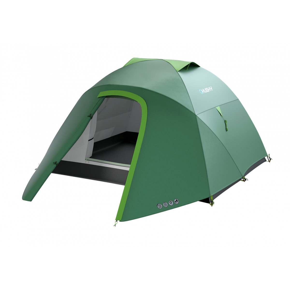 HUSKY BONELLI YESIL 3 KISILIK CADIR