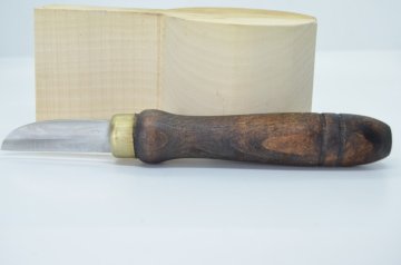Ozul Knives Ahşap Kuksa Kaşık Oyma Bıçağı Küt