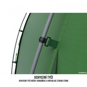 HUSKY CARAVAN YESIL 12 M² CADIR