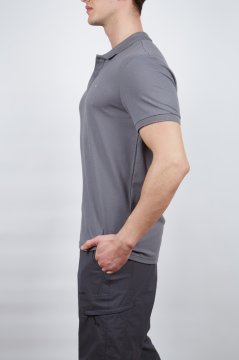 Alpinist Roc Erkek Polo T-Shirt Antrasit